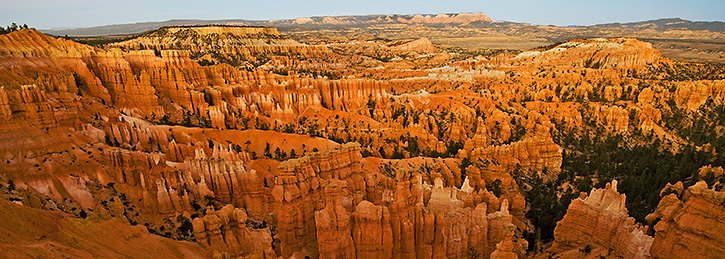 Late Light Panorama from Sunset Point, Bryce Canyon National Park, UT